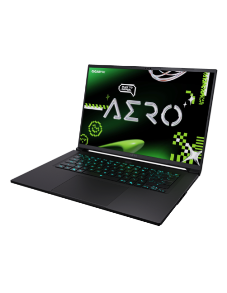 GIGABYTE AERO X16 1WH93ESC64AH Copilot+ PC AMD Ryzen AI 7 350 Portátil 40,6 cm (16") WQXGA 32 GB DDR5-SDRAM 1 TB SSD NVIDIA GeFo