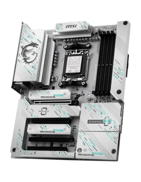 PLACA MSI B850 GAMING PLUS WIFI PZ,AMD,AM5,B850,4DDR5,256GB,1DP,4SATA3+3M.2,5GBLAN+WIFI7+BT5.4,4USB3.2,ATX