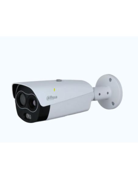 (DHI-TPC-BF4441-B13F6-DC-S2-V1) DAHUA CAMARA IP HIBRIDA TERMICA BULLET 4MP 13MM+6MM IP67 POE