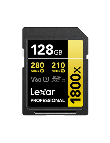 Lexar Professional 1800x 128 GB SDXC UHS-II Clase 10