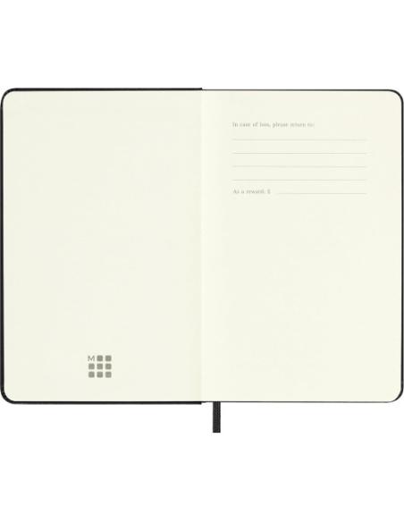 AGENDA 2026 TAPA DURA 12 MESES DIARIA P (9 x 14 CM) NEGRA MOLESKINE DHB12DC2Y26