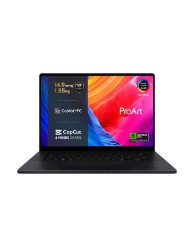 ASUS ProArt P16 OLED H7606WP-SC105W Copilot+ PC - Ordenador Portátil 16" 4K Ultra HD (AMD Ryzen AI 9 HX 370, 64GB RAM, 2TB SSD, 