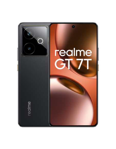 realme GT 7T 17,3 cm (6.8") SIM doble Android 15 5G USB Tipo C 12 GB 256 GB 7000 mAh Negro
