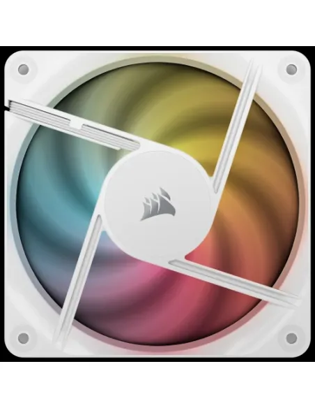 Corsair RS120-R ARGB Carcasa del ordenador Ventilador 12 cm Blanco 3 pieza(s)