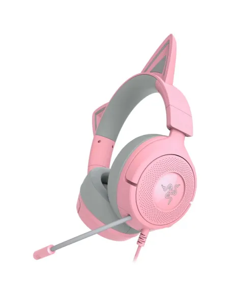 AURICULARES RAZER KRAKEN KITTY V3 X QUARTZ (RZ04-05350100-R3M1)