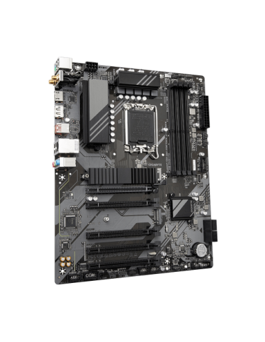 GIGABYTE B760 DS3H AX Placa Base - Compatible con procesadores Intel Core de 14ª generación, VRM digital de 8+2+1 fases, hasta 7