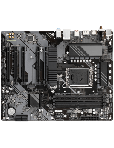 GIGABYTE B760 DS3H AX Placa Base - Compatible con procesadores Intel Core de 14ª generación, VRM digital de 8+2+1 fases, hasta 7