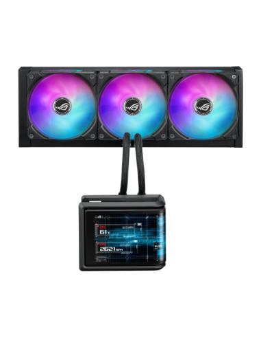 ASUS ROG Ryuo IV SLC 360 ARGB Procesador Sistema de refrigeración líquida todo en uno 12 cm Negro