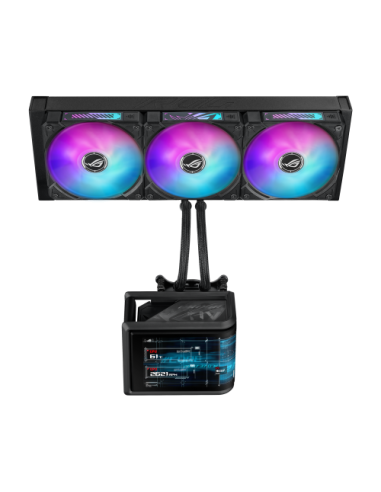 ASUS ROG Ryuo IV SLC 360 ARGB Procesador Sistema de refrigeración líquida todo en uno 12 cm Negro