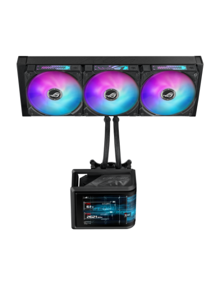 ASUS ROG Ryuo IV SLC 360 ARGB Procesador Sistema de refrigeración líquida todo en uno 12 cm Negro