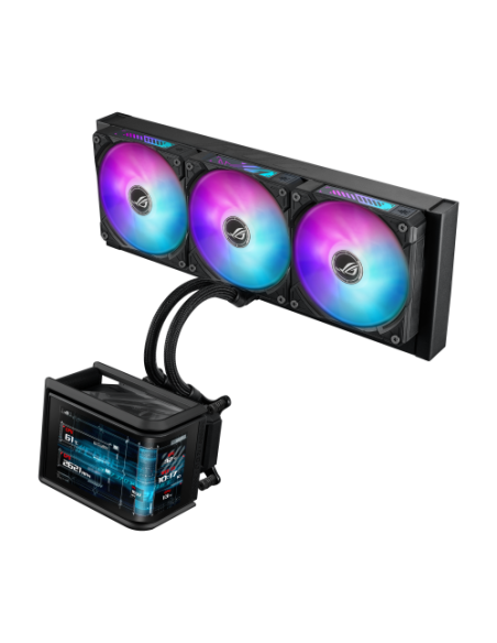 ASUS ROG Ryuo IV SLC 360 ARGB Procesador Sistema de refrigeración líquida todo en uno 12 cm Negro