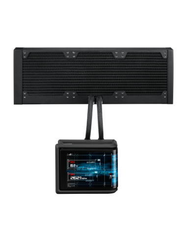 ASUS ROG Ryuo IV SLC 360 ARGB Procesador Sistema de refrigeración líquida todo en uno 12 cm Negro