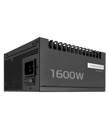 ASUS Pro WS 1600W Platinum unidad de fuente de alimentación 20+4 pin ATX ATX Negro