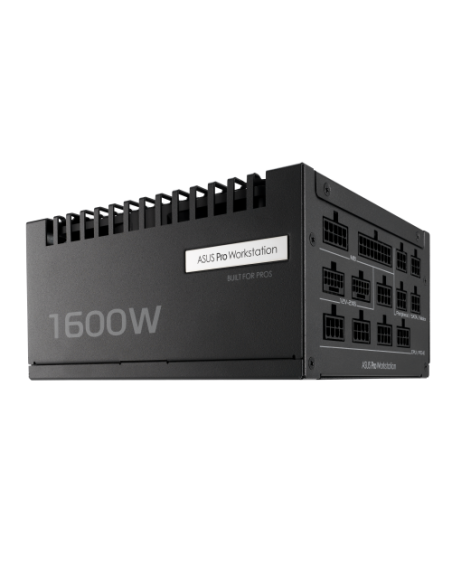 ASUS Pro WS 1600W Platinum unidad de fuente de alimentación 20+4 pin ATX ATX Negro