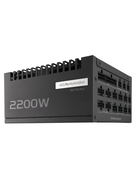 ASUS Pro WS 2200W Platinum unidad de fuente de alimentación 20+4 pin ATX ATX Negro