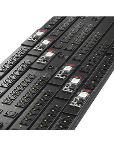 APC APDU9959EU3 unidad de distribución de energía (PDU) 24 salidas AC 0U Negro