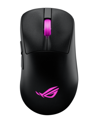 ASUS ROG Keris II Origin BLK ratón Juego mano derecha RF Wireless + Bluetooth + USB Type-A Óptico 42000 DPI