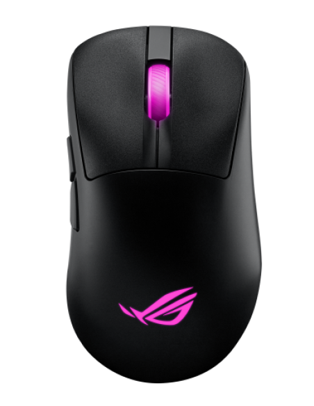 ASUS ROG Keris II Origin BLK ratón Juego mano derecha RF Wireless + Bluetooth + USB Type-A Óptico 42000 DPI