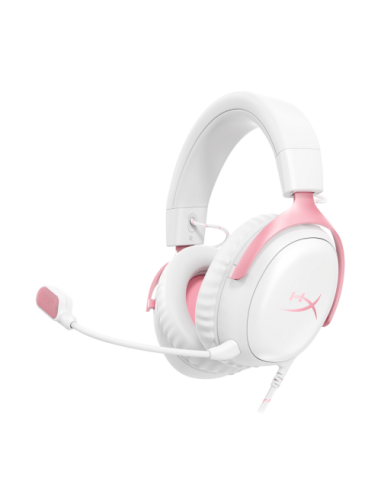 HP HYPERX CLOUD III WHITE-PINK - GAMING HEADSET - 9W1Q4AA