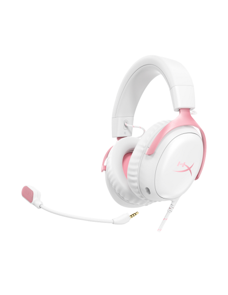 HP HYPERX CLOUD III WHITE-PINK - GAMING HEADSET - 9W1Q4AA