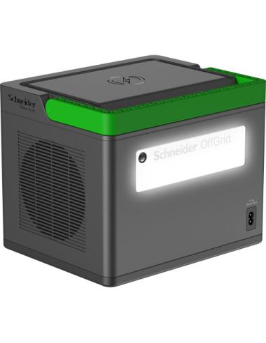 SCHNEIDER OFFGRID PORTABLE POWER STATION 730, 738WH LITHIUM-ION, 2 SCHUKO, SINEWAVE