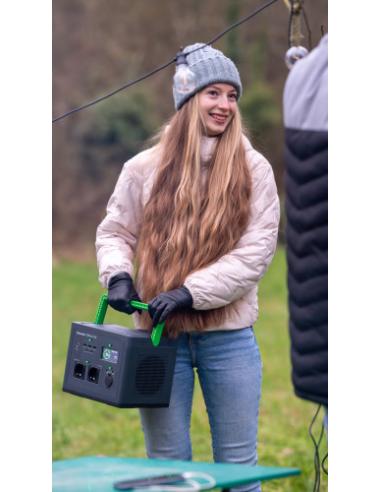 SCHNEIDER OFFGRID PORTABLE POWER STATION 730, 738WH LITHIUM-ION, 2 SCHUKO, SINEWAVE