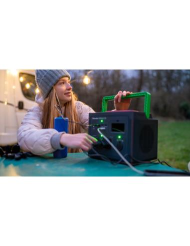 SCHNEIDER OFFGRID PORTABLE POWER STATION 730, 738WH LITHIUM-ION, 2 SCHUKO, SINEWAVE