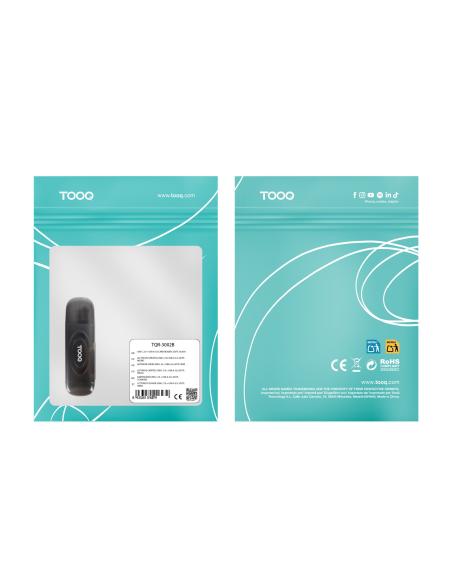 LECTOR TARJETAS USB-A 3.0 SDTF NEGRO TOOQ TQR-3002B