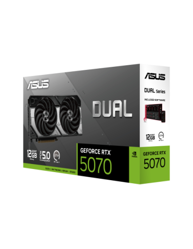 ASUS Dual -RTX5070-12G NVIDIA GeForce RTX 5070 12 GB GDDR7