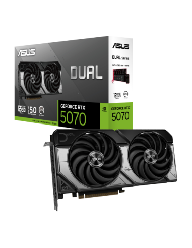 ASUS Dual -RTX5070-12G NVIDIA GeForce RTX 5070 12 GB GDDR7