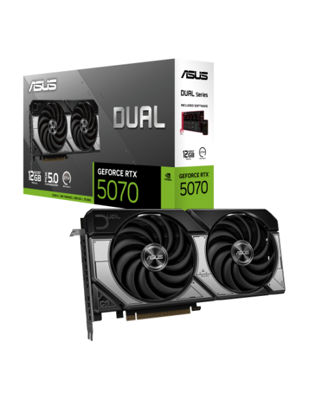 ASUS Dual -RTX5070-12G NVIDIA GeForce RTX 5070 12 GB GDDR7
