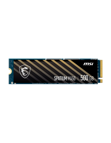 MSI Spatium M450 PCIe 4.0 NVMe M.2 500GB V1 PCI Express 4.0 3D NAND
