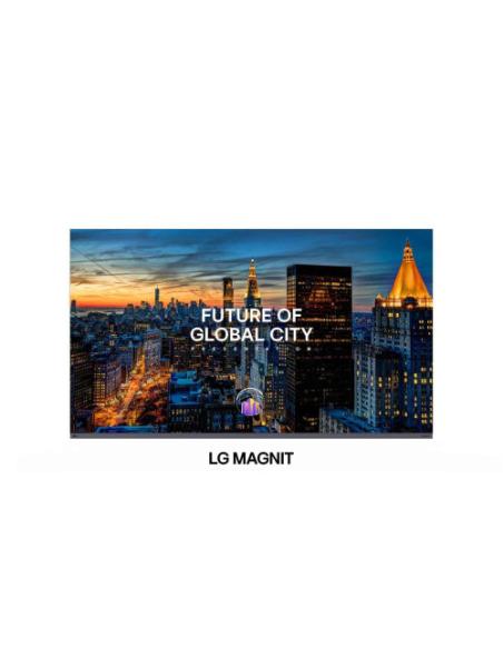 LG MAGNIT LAAA009 Pantalla plana para señalización digital 3,45 m (136") LED Wifi 500 cd / m² 4K Ultra HD Negro Procesador incor