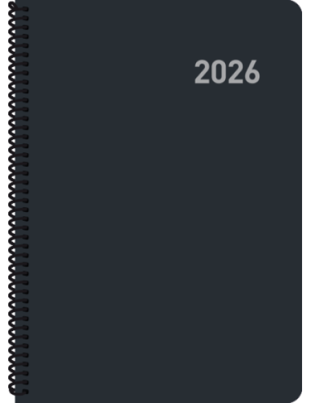 AGENDA 2026 PARIS D/P 15x21 CON ESPIRAL COLORES SURTIDOS CATALAN INGRAF 356425