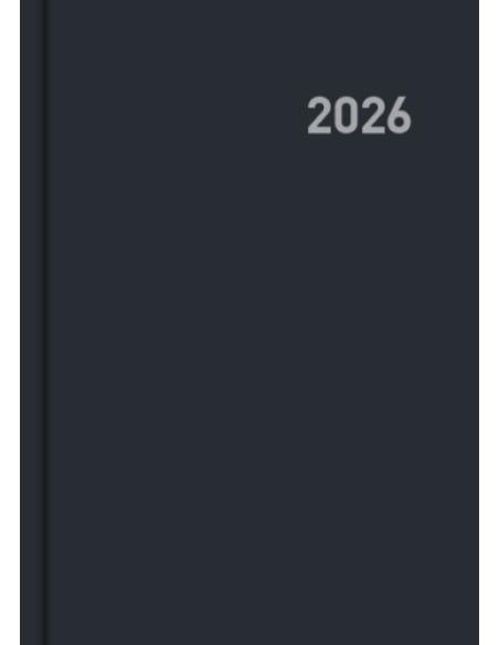AGENDA 2026 PARIS S/V 15x21 NEGRO CATALAN INGRAF 356574