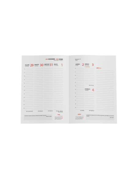 AGENDA 2026 PARIS S/V 15x21 NEGRO CATALAN INGRAF 356574