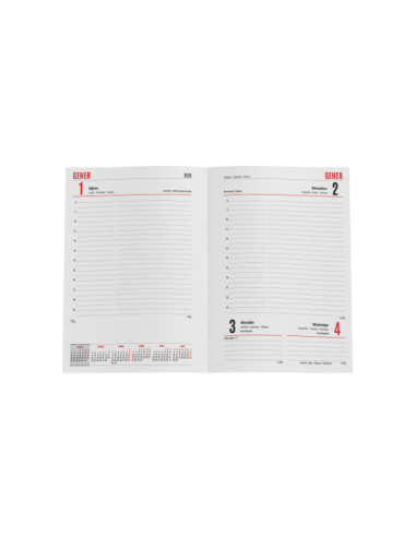 AGENDA 2026 PARIS D/P 15x21 BURDEOS CATALAN INGRAF 356423