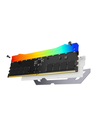 MEMORIA KINGSTON 48GB 8400MT/S DDR5 CL40 CUDIMM (KIT OF 2) FURY RENEGADE RGB WHITE XMP - KF584CU40RWAK2-48