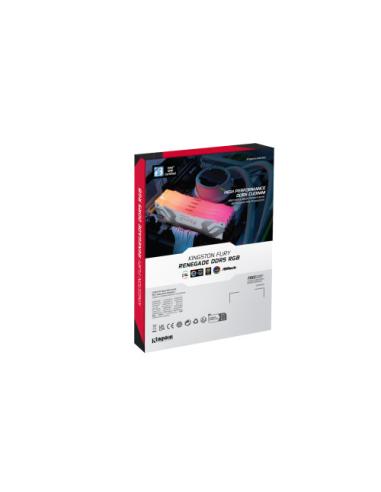 MEMORIA KINGSTON 48GB 8400MT/S DDR5 CL40 CUDIMM (KIT OF 2) FURY RENEGADE RGB WHITE XMP - KF584CU40RWAK2-48