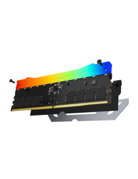 MEMORIA KINGSTON 48GB 8400MT/S DDR5 CL40 CUDIMM (KIT OF 2) FURY RENEGADE RGB SILVER XMP - KF584CU40RSAK2-48