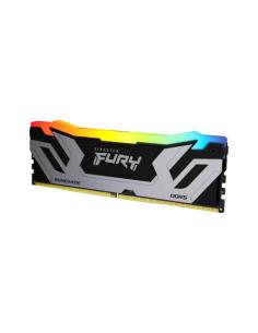 MEMORIA KINGSTON 24GB 8400MT/S DDR5 CL40 CUDIMM FURY RENEGADE RGB SILVER XMP - KF584CU40RSA-24