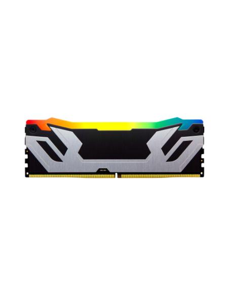 MEMORIA KINGSTON 24GB 8400MT/S DDR5 CL40 CUDIMM FURY RENEGADE RGB SILVER XMP - KF584CU40RSA-24