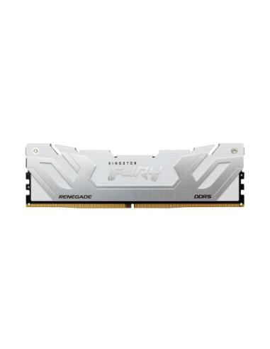 MEMORIA KINGSTON 24GB 8400MT/S DDR5 CL40 CUDIMM FURY RENEGADE WHITE XMP - KF584CU40RW-24