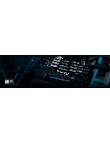 MEMORIA KINGSTON 48GB 8400MT/S DDR5 CL40 CUDIMM (KIT OF 2) FURY RENEGADE SILVER XMP - KF584CU40RSK2-48