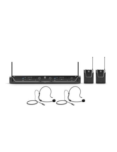LD SYSTEMS SOUND SERIE U300 (LDU308BPH2) DUAL - WIRELESS MIC