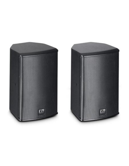 LD Systems SAT 62 G2 De 2 vías Negro Alámbrico 80 W