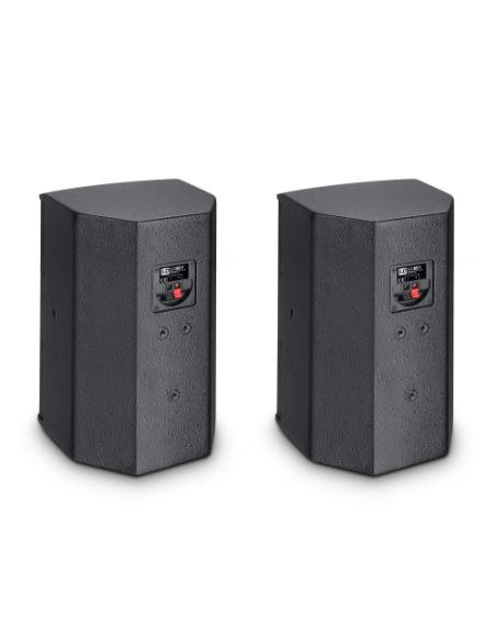 LD Systems SAT 62 G2 De 2 vías Negro Alámbrico 80 W