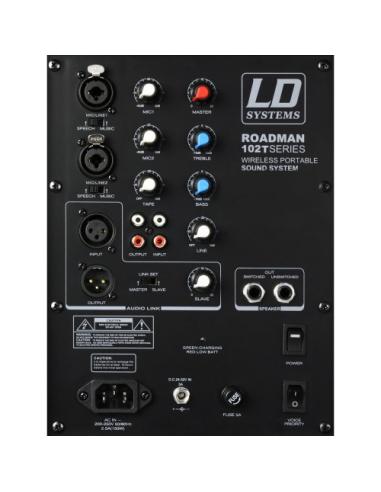LD SYSTEMS SOUND SERIE ROAD (LDRM102HS) PORTABLE PA LOUDSPEA