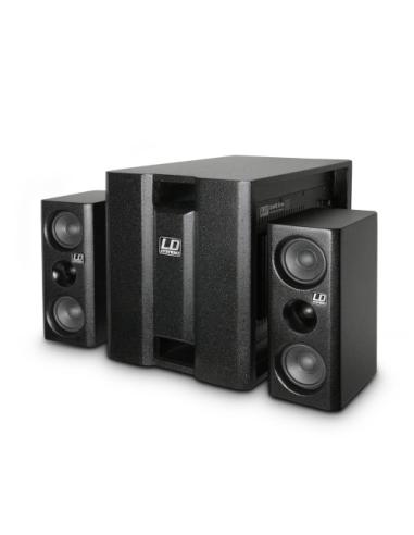 LD Systems Dave 8 XS conjunto de altavoces 350 W Universal Negro 2.1 canales De 2 vías
