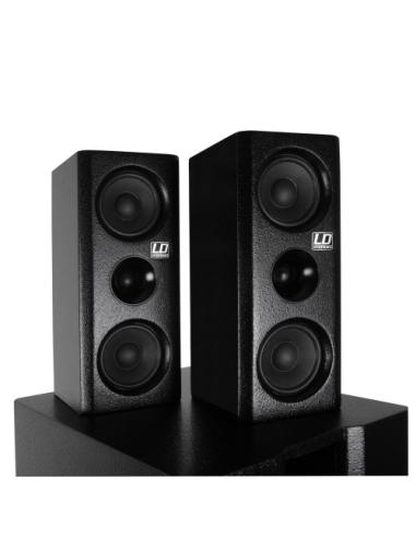 LD Systems Dave 8 XS conjunto de altavoces 350 W Universal Negro 2.1 canales De 2 vías